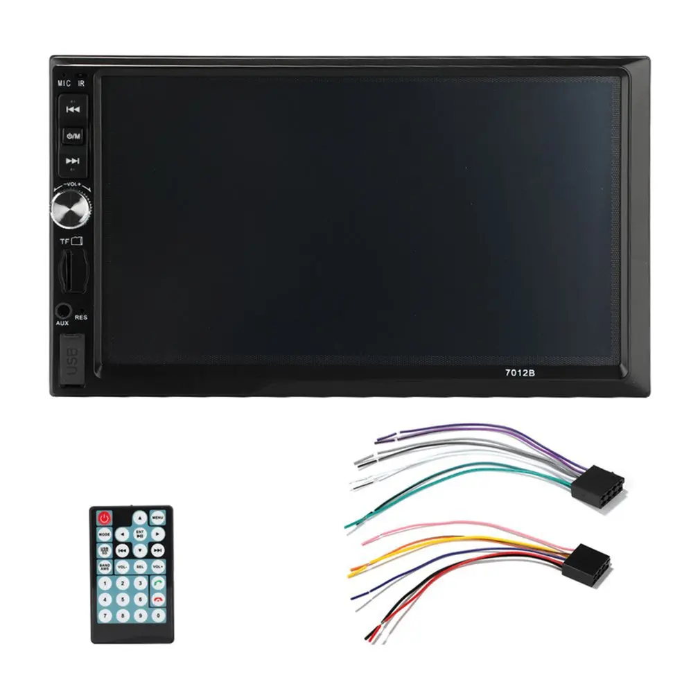 7012B 7" Inch DOUBLE 2DIN Car MP5 Player BT Touch Screen Stereo Radio Multimedia player MP5 Player USB FM
7012B 7" Inch DOUBLE 2DIN Car MP5 Player BT Touch Screen Stereo Radio Multimedia player MP5 Player USB FM