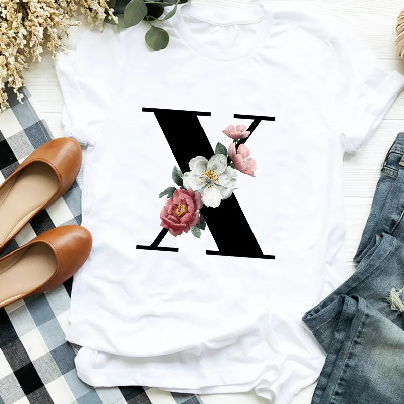 Women Lady Floral 90s Style Letter T Fashion Clothing Print Ladies T Tee Womens Shirt Clothes Tshirt Female Top Graphic T-shirt
Women Lady Floral 90s Style Letter T Fashion Clothing Print Ladies T Tee Womens Shirt Clothes Tshirt Female Top Graphic T-shirt