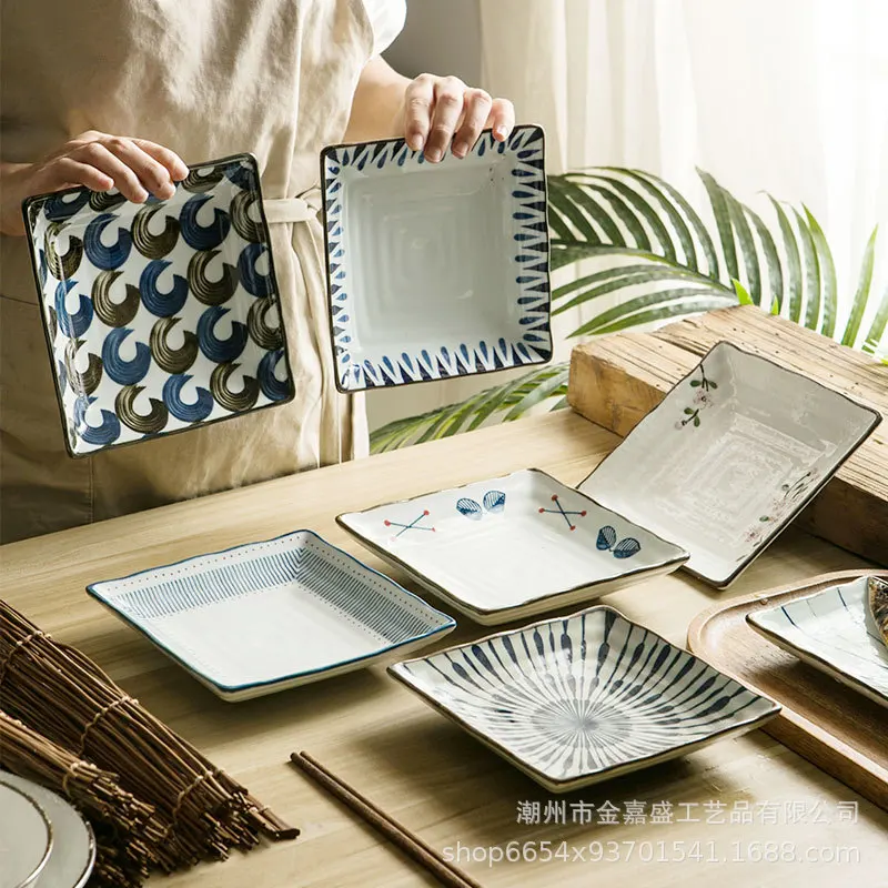 Ceramic Dessert Plate 6.5 Inch Lotus Square Plate Household Fruit Plate Ceramic Steak Plate Dessert Plate Diner Plates
Ceramic Dessert Plate 6.5 Inch Lotus Square Plate Household Fruit Plate Ceramic Steak Plate Dessert Plate Diner Plates