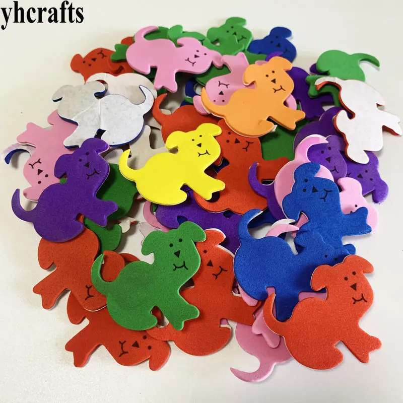 1bag/LOT.Colorful dog foam stickers Birthday gifts baby room decoration Creative craft diy toys Kindergarten crafts Activity
1bag/LOT.Colorful dog foam stickers Birthday gifts baby room decoration Creative craft diy toys Kindergarten crafts Activity