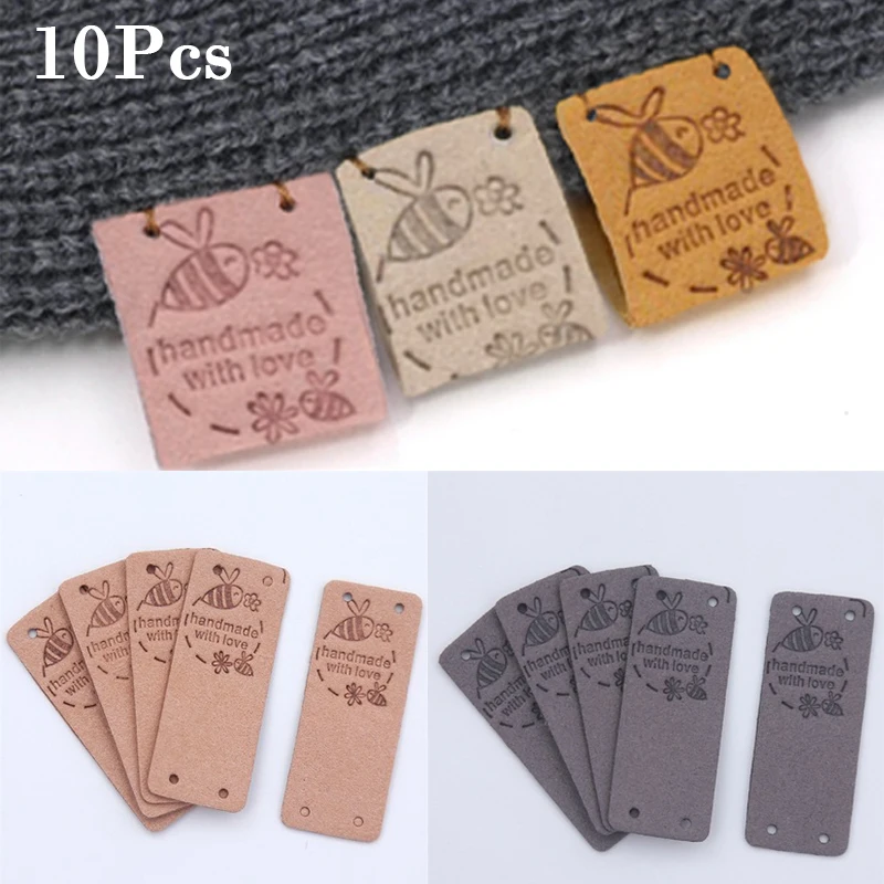 10Pcs Fiber Leather Tags Handmade With Love Leather Labels For Clothes Sew Label Hand Made Tag For Hats Sewing Accessories
10Pcs Fiber Leather Tags Handmade With Love Leather Labels For Clothes Sew Label Hand Made Tag For Hats Sewing Accessories