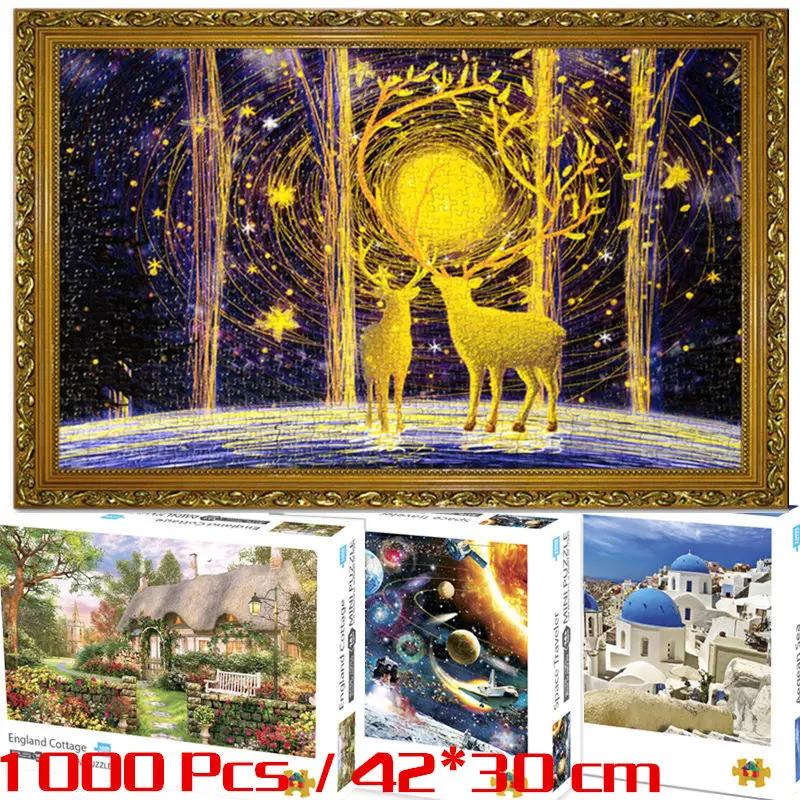 42*30 см Пазл 1000 штук сборка картины пейзаж Пазлы игрушки для взрослых игры развивающие игрушки Монтессори
42*30 см Пазл 1000 штук сборка картины пейзаж Пазлы игрушки для взрослых игры развивающие игрушки Монтессори