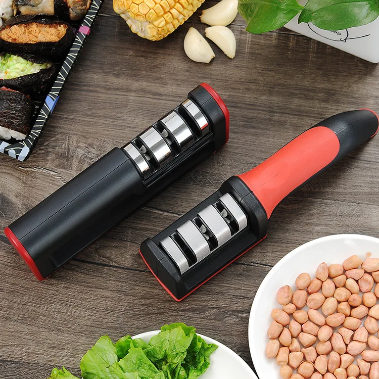 Double Sided Three Section Multifunctional Sharpening Bar For Kitchen Quick Sharpener
Double Sided Three Section Multifunctional Sharpening Bar For Kitchen Quick Sharpener