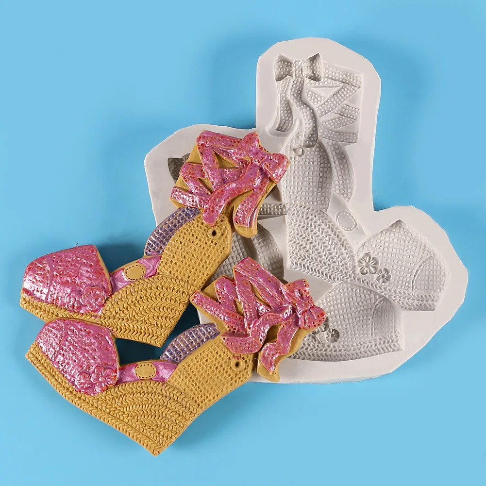 Cake Baking Tools Braided Shoes Silicone Mold Fondant Cake Decorating Ladies Shoes Silicone Mold Chocolate Mold
Cake Baking Tools Braided Shoes Silicone Mold Fondant Cake Decorating Ladies Shoes Silicone Mold Chocolate Mold