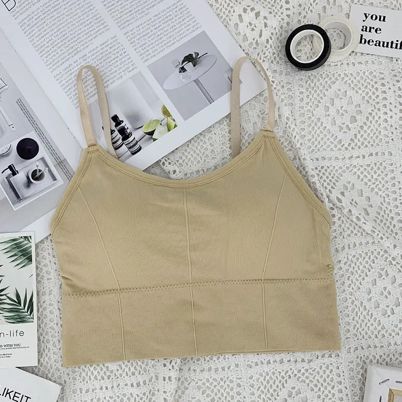 Seamless Breast-Wrapped Beautiful Back Sling Underwear Girl Tube Top Sports Vest Bra NYZ Shop
Seamless Breast-Wrapped Beautiful Back Sling Underwear Girl Tube Top Sports Vest Bra NYZ Shop