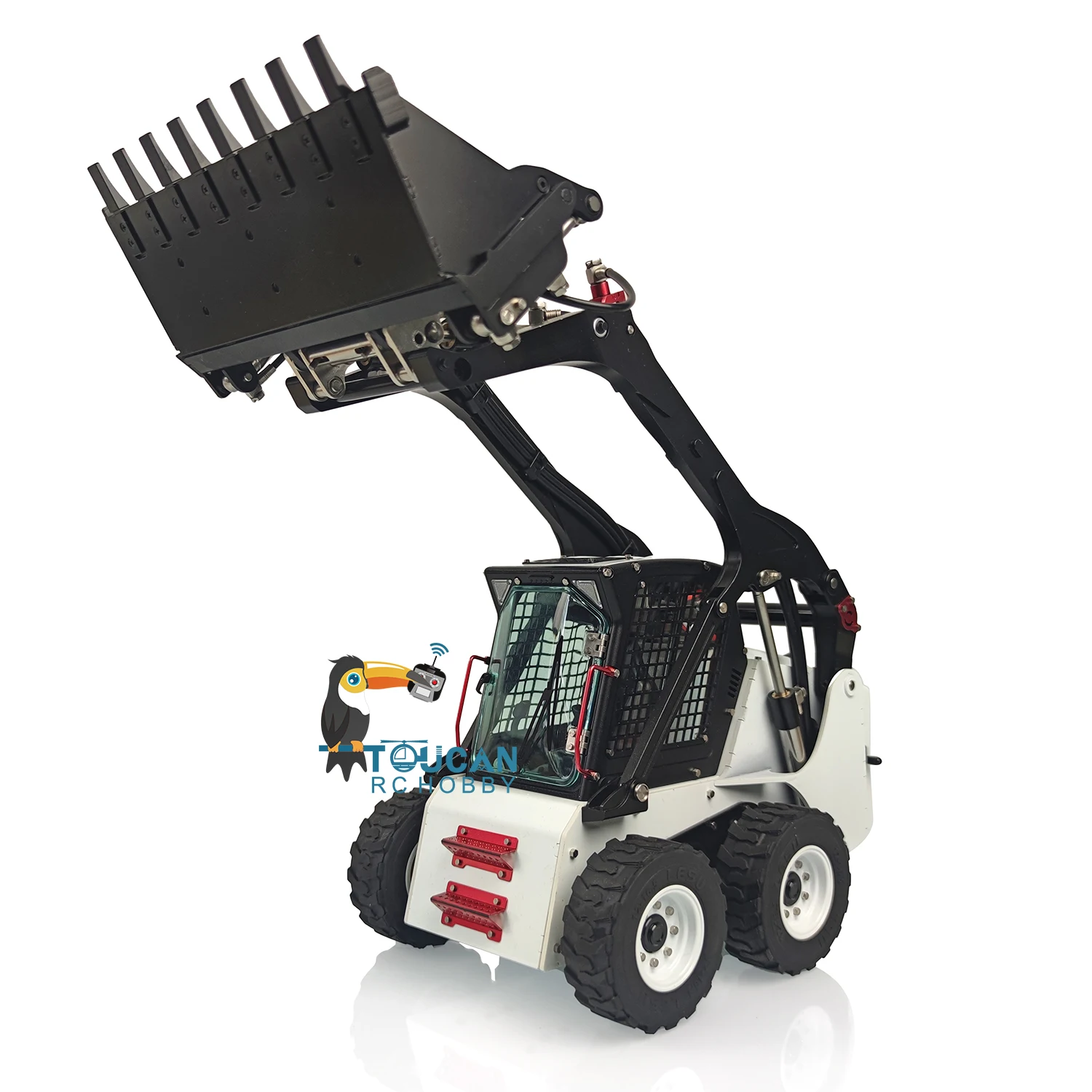LESU 1/14 Metal Aoue-LT5H Skid-Steer Hydraulic RC Loader DIY Remote Control Truck Model Toys For Boys Gifts
LESU 1/14 Metal Aoue-LT5H Skid-Steer Hydraulic RC Loader DIY Remote Control Truck Model Toys For Boys Gifts