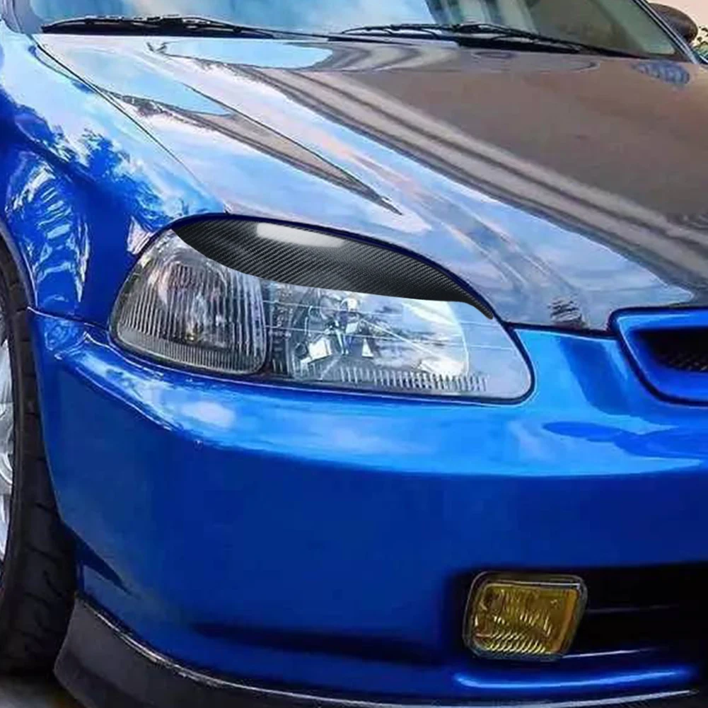 Automobile Headlamp Eyebrows Trim Decorative Stickers Replacementfor Honda Civic 1996-1998 Car Exterior Accessories
Automobile Headlamp Eyebrows Trim Decorative Stickers Replacementfor Honda Civic 1996-1998 Car Exterior Accessories