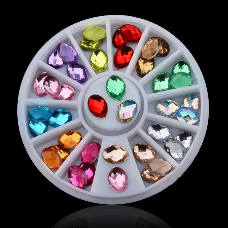 Nail Art Rhinestones Decorations 3D Glass Sequins Mixed Metal Rivets Irregular Beads 3D Glitter Nail Art Decoration Wheel Disc
Nail Art Rhinestones Decorations 3D Glass Sequins Mixed Metal Rivets Irregular Beads 3D Glitter Nail Art Decoration Wheel Disc