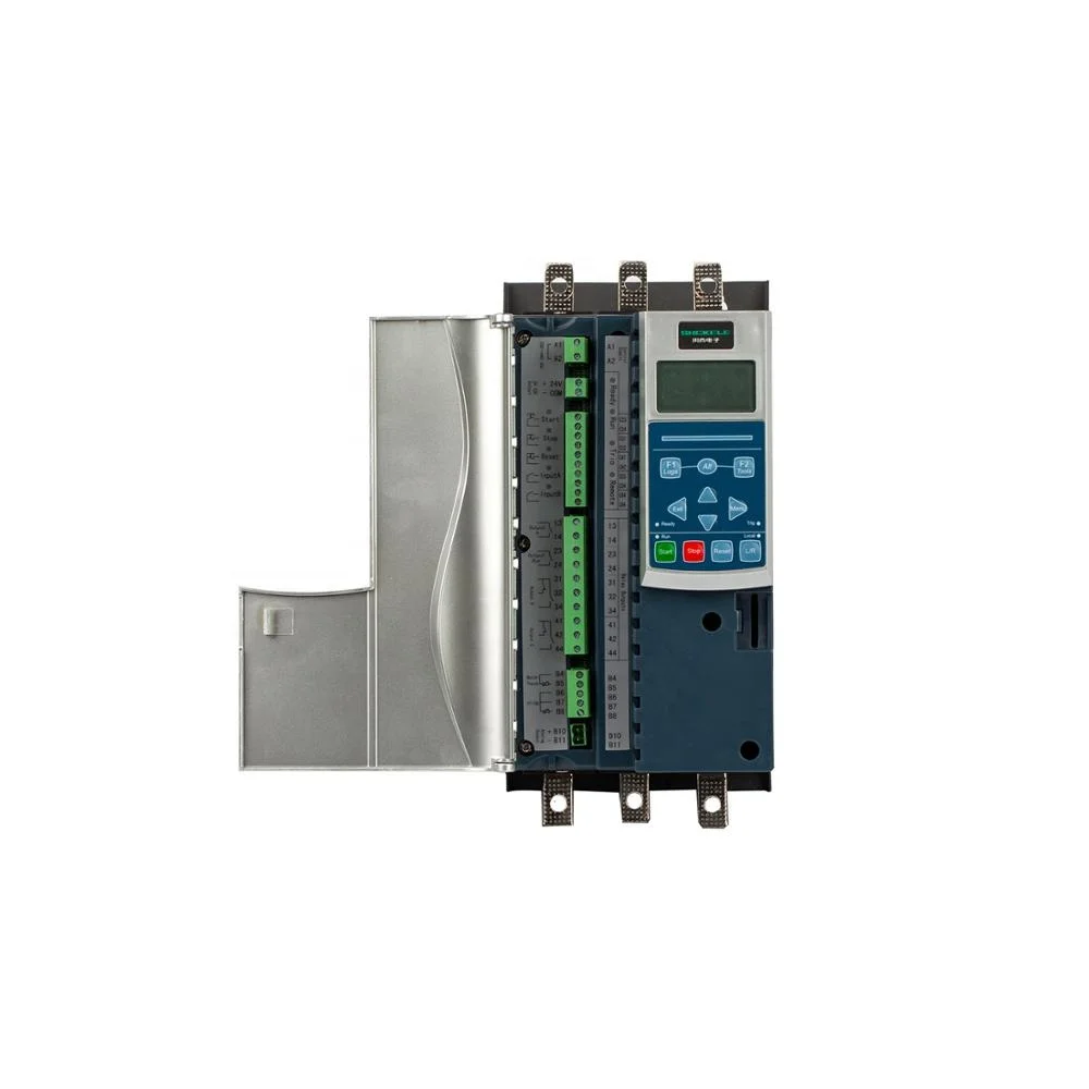 Factory Price Heavy Load 3 Phase 380V/440V 7.5KW 10HP 15A Built In Bypass Contactor AC Motor Soft Starter With Seven Languages
Factory Price Heavy Load 3 Phase 380V/440V 7.5KW 10HP 15A Built In Bypass Contactor AC Motor Soft Starter With Seven Languages