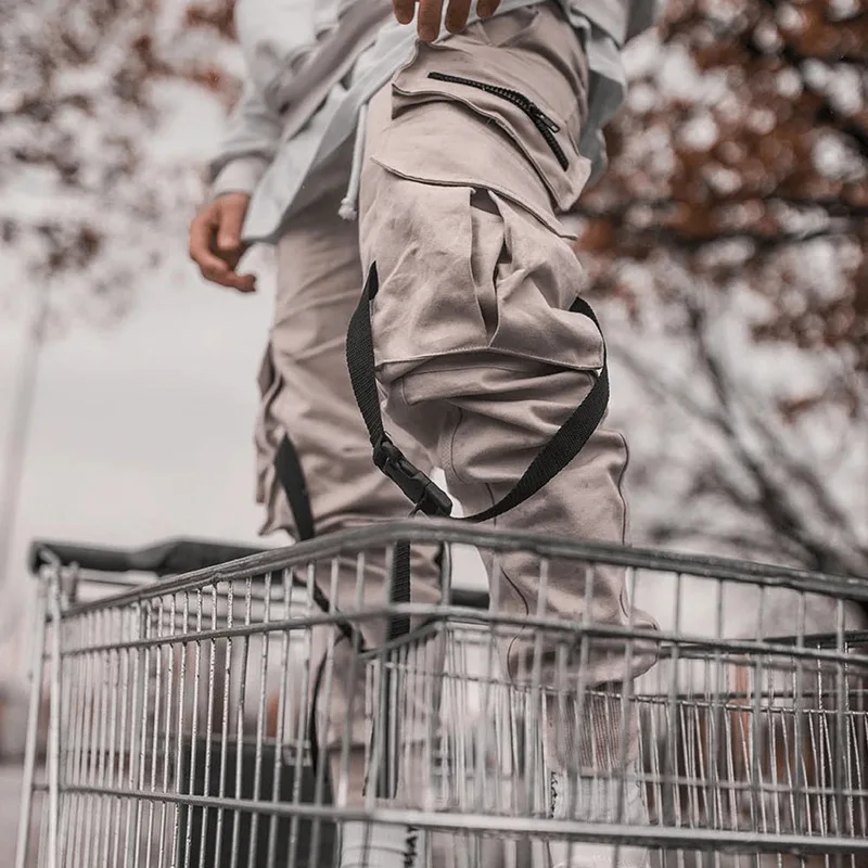 2021 Men's sports overalls spring and autumn new style exercise casual multi-pocket hip-hop high street trousers
2021 Men's sports overalls spring and autumn new style exercise casual multi-pocket hip-hop high street trousers