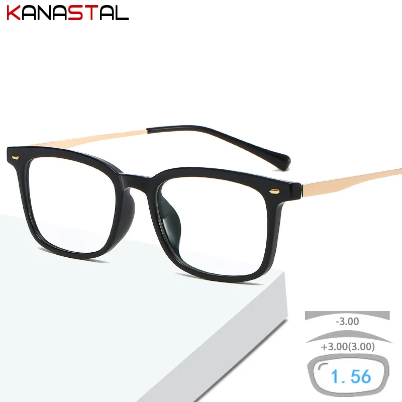 Women Blue Light Blocking Glasses Men Hyperopia Reading Glasses Square Eyeglasses Frames TR Metal CR39Lens Prescription Eyewear
Women Blue Light Blocking Glasses Men Hyperopia Reading Glasses Square Eyeglasses Frames TR Metal CR39Lens Prescription Eyewear
