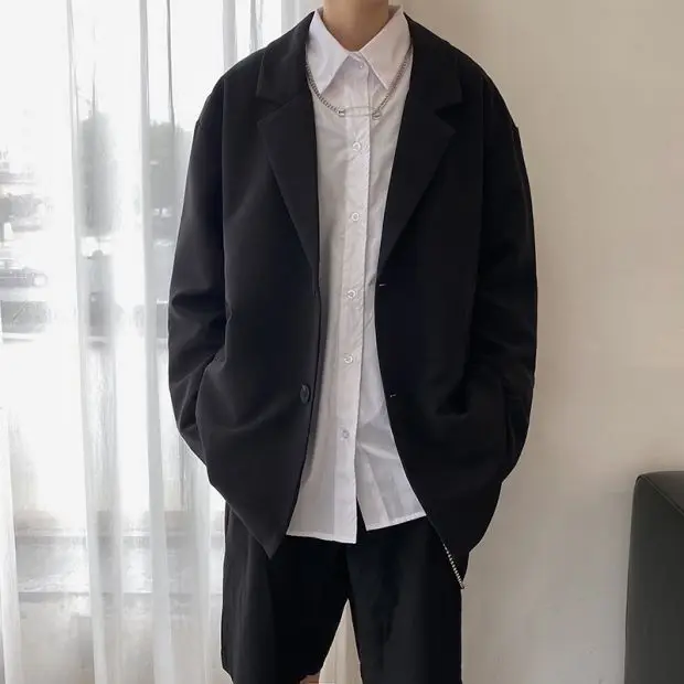 New Loose Autumn Korean Fashion Trend Suit Jacket Male Handsome Student Small Suit All-Match Jacket Male
New Loose Autumn Korean Fashion Trend Suit Jacket Male Handsome Student Small Suit All-Match Jacket Male