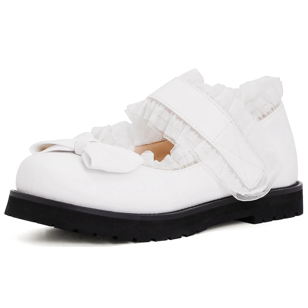 SaraIris Solid Hook Loop Round Toe Marry Janes Pumps Women Lolita Cosplay Cute Bowknot Pumps Ladies Shoes
SaraIris Solid Hook Loop Round Toe Marry Janes Pumps Women Lolita Cosplay Cute Bowknot Pumps Ladies Shoes