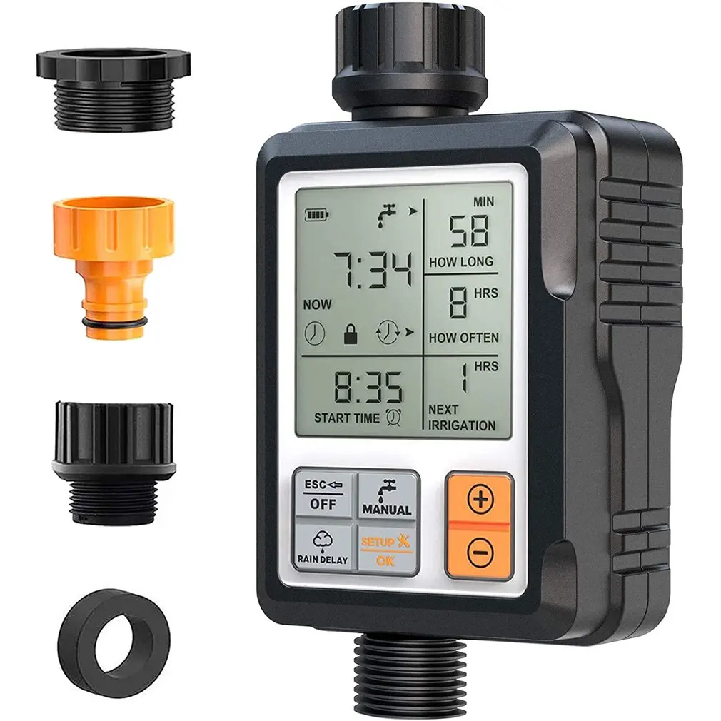 New Automatic Timing Watering Device Lazy Intelligent Sprinkler Irrigation Control Watering Device Sprinkler Timer 
New Automatic Timing Watering Device Lazy Intelligent Sprinkler Irrigation Control Watering Device Sprinkler Timer