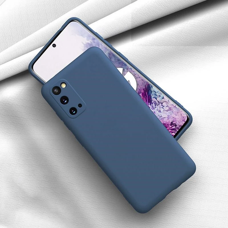 Чехол для Samsung Galaxy S20 FE Оригинальный жидкий силиконовый чехол Fan Edition | Мобильные