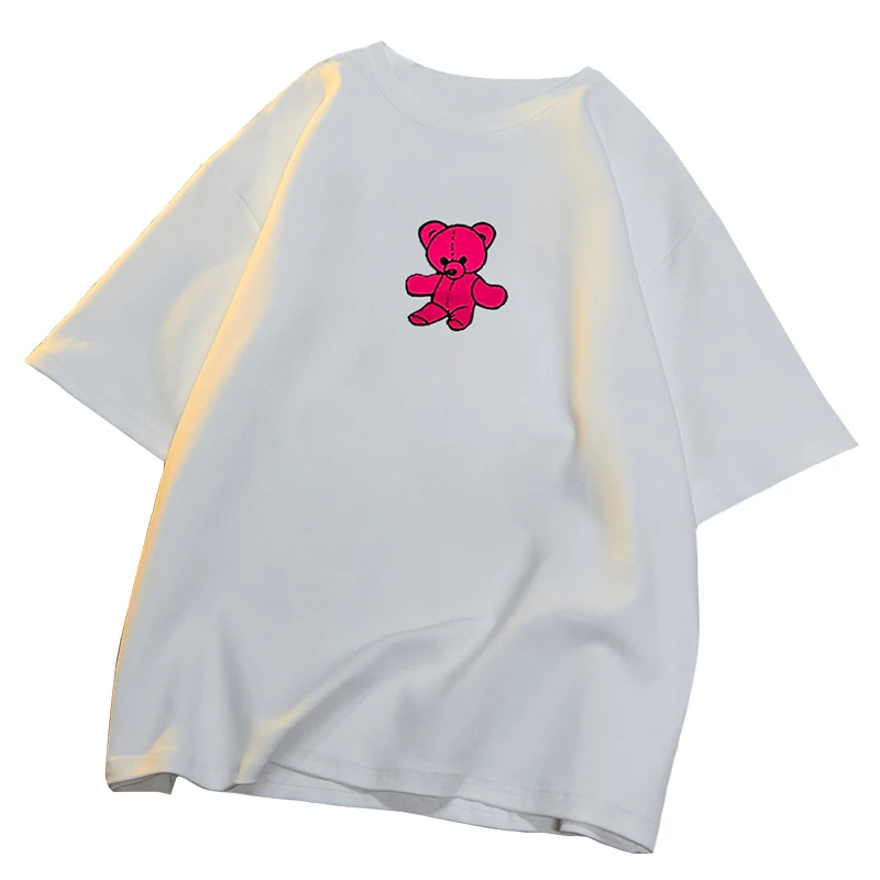 Cotton plus-size Women's Summer 2021 New Round Neckline Short-Sleeved T-shirt with Love Print Pattern Loose Women's Sweatshirt
Cotton plus-size Women's Summer 2021 New Round Neckline Short-Sleeved T-shirt with Love Print Pattern Loose Women's Sweatshirt