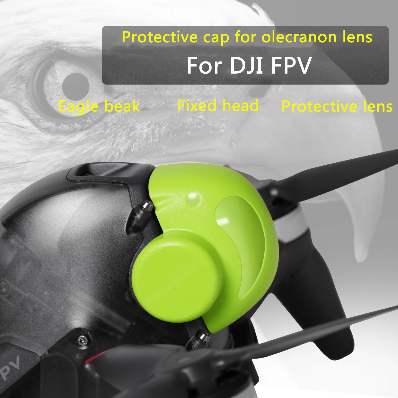 Suitable for DJI FPV Lens Protection Cover Olecranon Integrated Gimbal Cover Anti-knock Through Machine for DJI FPV Accessories
Suitable for DJI FPV Lens Protection Cover Olecranon Integrated Gimbal Cover Anti-knock Through Machine for DJI FPV Accessories