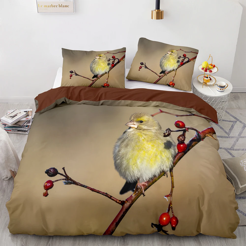 Vintage Birds Pattern Duvet Cover Recommend Bedding Set Double Twin 2-3Pcs with Pillowcases for Home Decoration 
Vintage Birds Pattern Duvet Cover Recommend Bedding Set Double Twin 2-3Pcs with Pillowcases for Home Decoration