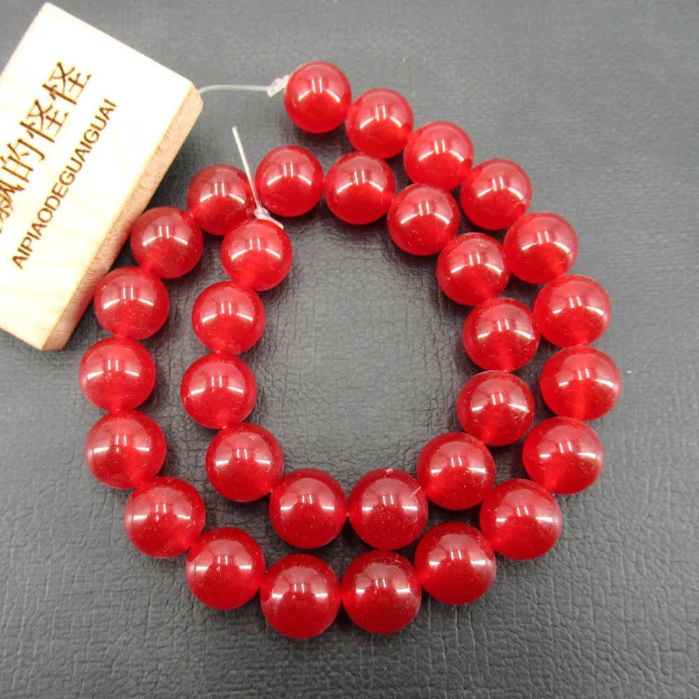 APDGG Red Jade 12mm Round Smooth Beads Gemstone Beads 15" Strand Jewelry Making DIY
APDGG Red Jade 12mm Round Smooth Beads Gemstone Beads 15" Strand Jewelry Making DIY
