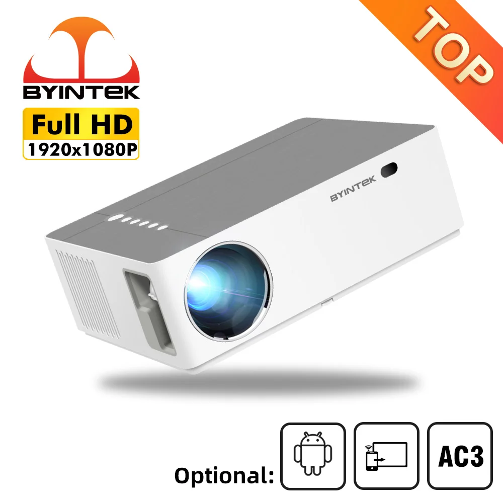 BYINTEK K20 Full HD 1080P LCD игра для домашнего кинотеатра LED Video Smart Android Wifi 300 дюймовый проектор для 4K кинотеатра
BYINTEK K20 Full HD 1080P LCD игра для домашнего кинотеатра LED Video Smart Android Wifi 300 дюймовый проектор для 4K кинотеатра