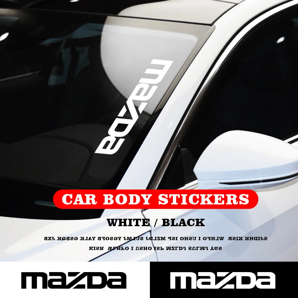 Car Big Letter Stickers Decoration Decals Front Rear Windshield Sticker For Mazda 3 Axela 2 Speed 6 Atenza MX5 323 CX5 CX30 CX3
Car Big Letter Stickers Decoration Decals Front Rear Windshield Sticker For Mazda 3 Axela 2 Speed 6 Atenza MX5 323 CX5 CX30 CX3