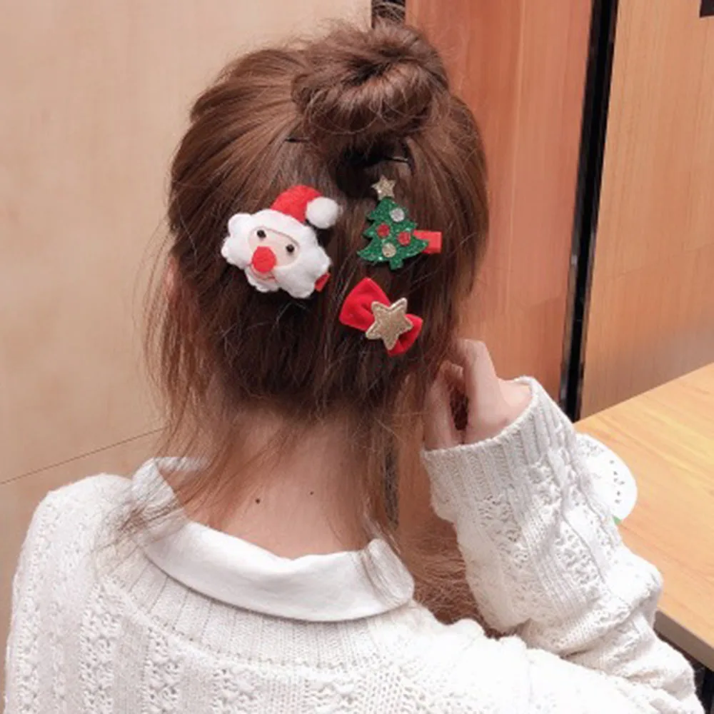 Fashion Christmas Hair Clips For Women And Girls Kawaii Kids Hair Accessories Snap Barrettes Ornament Hairpins Clip For Hair
Fashion Christmas Hair Clips For Women And Girls Kawaii Kids Hair Accessories Snap Barrettes Ornament Hairpins Clip For Hair
