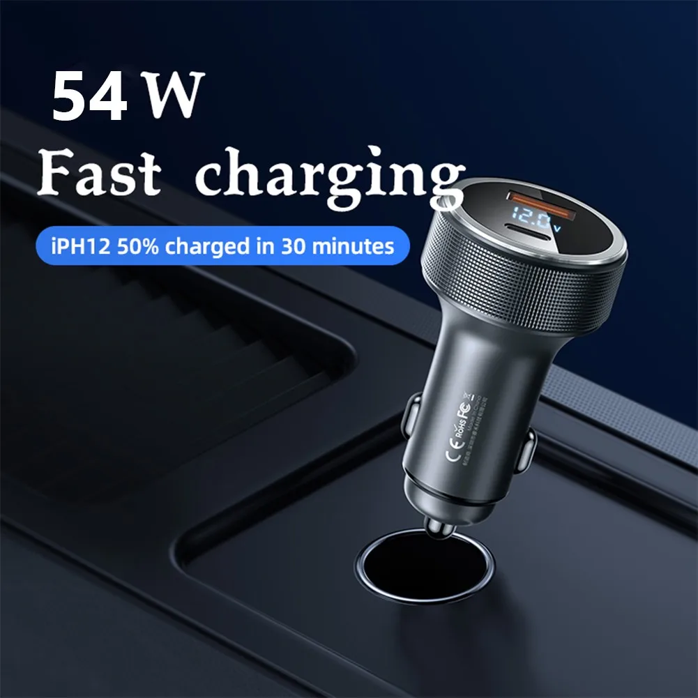 DC 12-24V Car Fast Charge USB Car PD Charger Quick Charge Adapter 2 USB Ports Car Charger High-temperature Protection
DC 12-24V Car Fast Charge USB Car PD Charger Quick Charge Adapter 2 USB Ports Car Charger High-temperature Protection