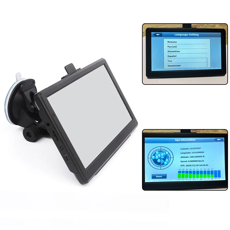 New 7inch 8GB Navigator Set Car Truck HGV GPS Navigation Maps Car GPS Navigator HD Traffic Alarm Truck Free Life Time Updates
New 7inch 8GB Navigator Set Car Truck HGV GPS Navigation Maps Car GPS Navigator HD Traffic Alarm Truck Free Life Time Updates