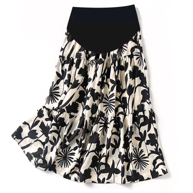2016# Summer Korean Fashion Floral Printed Chiffon Maternity Skirts Elastic Waist Belly A Line Loose Clothes for Pregnant Women
2016# Summer Korean Fashion Floral Printed Chiffon Maternity Skirts Elastic Waist Belly A Line Loose Clothes for Pregnant Women