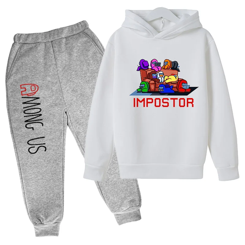 Among Us Sport Suit Boys/Girls Tracksuit Two Piece Set Children Hoodies+Sweatpants Clothes Kids Sets Among Us football training
Among Us Sport Suit Boys/Girls Tracksuit Two Piece Set Children Hoodies+Sweatpants Clothes Kids Sets Among Us football training