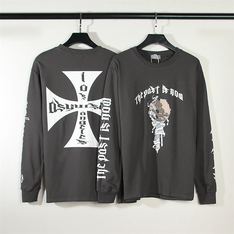 Vintage Washing ASKYURSELF T-shirt Men Women Skull Sanskrit Letter Printed Askyurself Tee High Quality Terry Cloth Long Sleeve
Vintage Washing ASKYURSELF T-shirt Men Women Skull Sanskrit Letter Printed Askyurself Tee High Quality Terry Cloth Long Sleeve