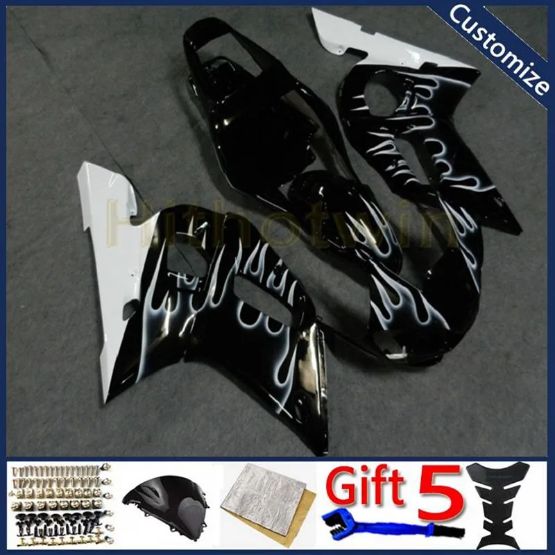 motorcycle Fairing hull for YZF-R6 98 99 00 01 02 YZFR6 1998 1999 2000 2001 2002 silver flames ABS plastic panels kit
motorcycle Fairing hull for YZF-R6 98 99 00 01 02 YZFR6 1998 1999 2000 2001 2002 silver flames ABS plastic panels kit
