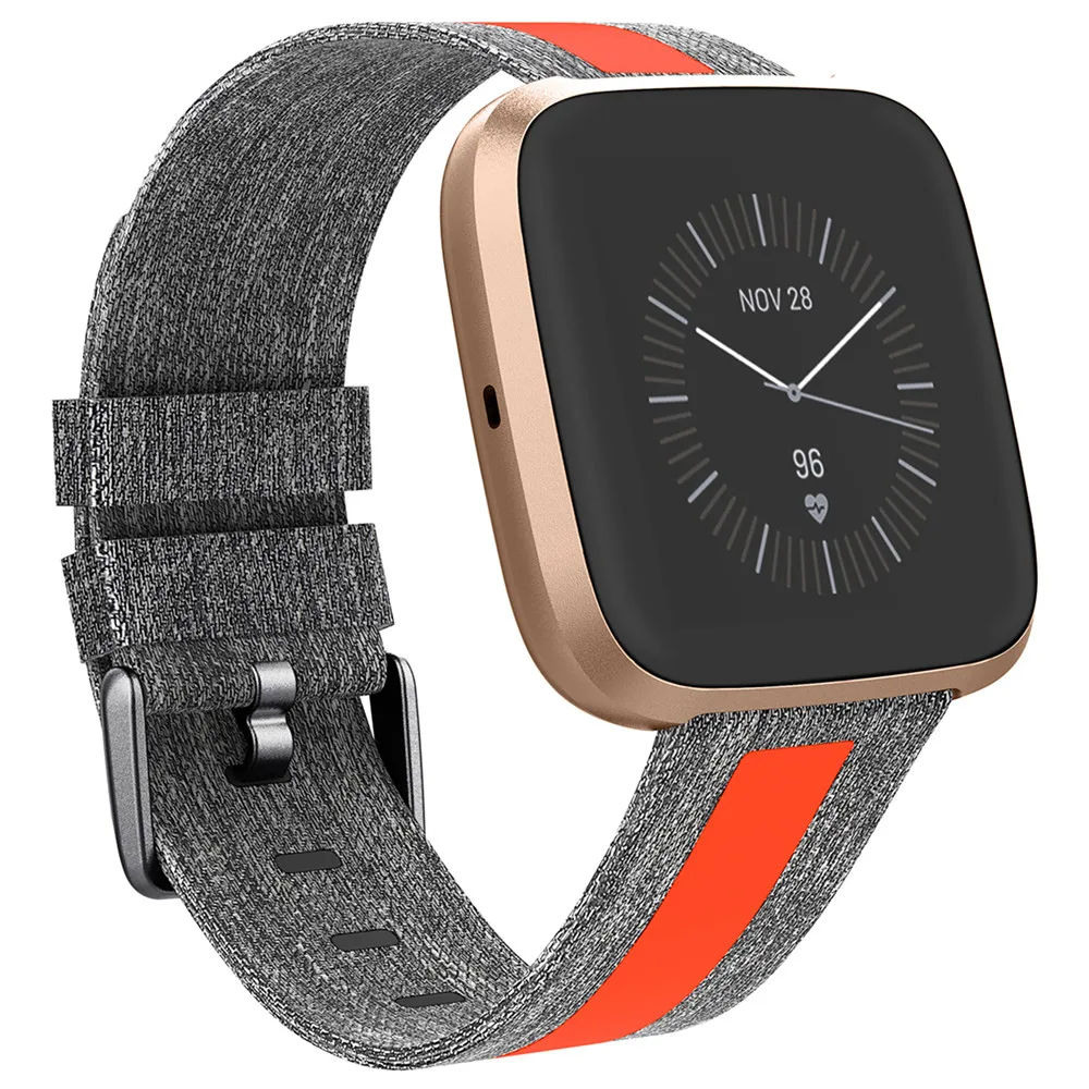 Сменный ремешок для наручных часов из парусины Спортивный Браслет для Fitbit Versa/Versa 2/Versa Lite аксессуары для умных часов
Сменный ремешок для наручных часов из парусины Спортивный Браслет для Fitbit Versa/Versa 2/Versa Lite аксессуары для умных часов