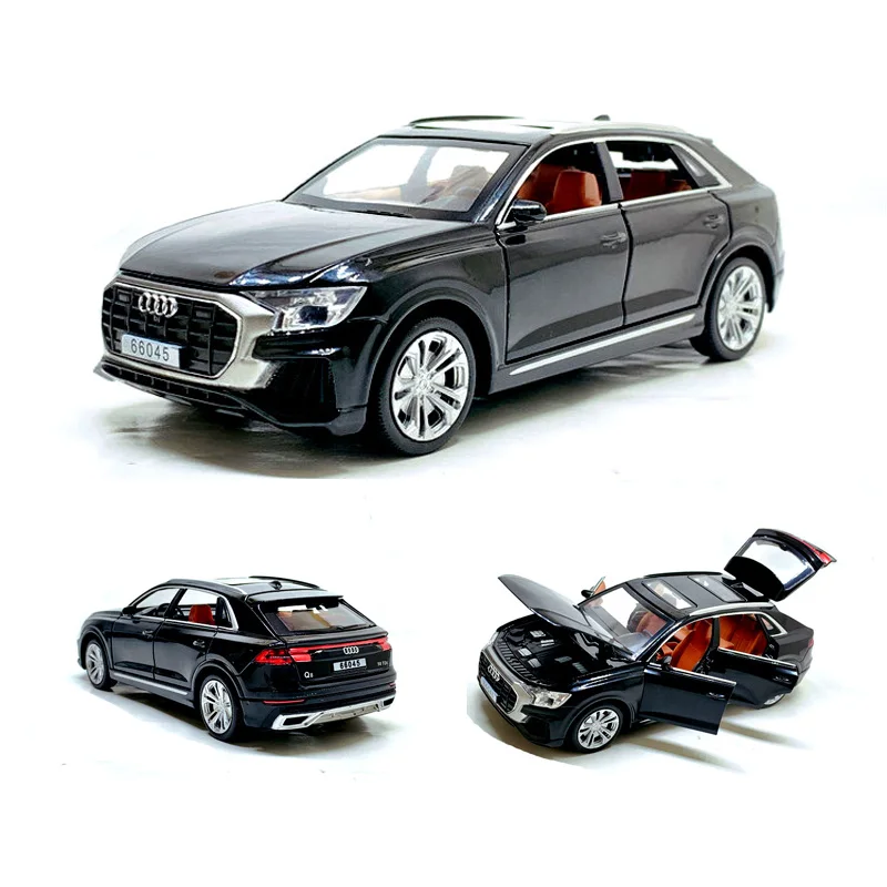 High Simulation 1:32 Audi Q8 With Sound Light Pull Back Alloy Toy Car Model Toys For Children Gifts Free Shipping
High Simulation 1:32 Audi Q8 With Sound Light Pull Back Alloy Toy Car Model Toys For Children Gifts Free Shipping