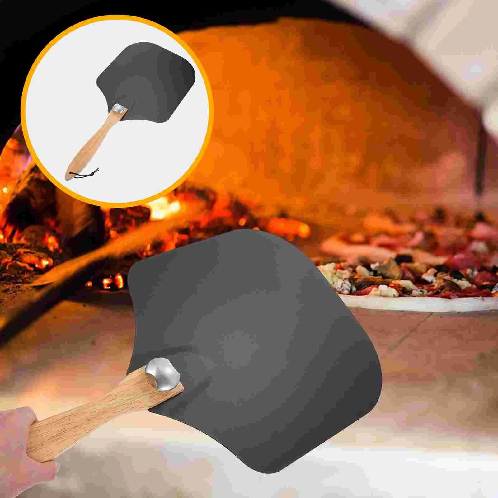 1Pc Pizza Shovel Cake Spatula Pizza Baking Shovel Housewarming Gift for Home (Black)
1Pc Pizza Shovel Cake Spatula Pizza Baking Shovel Housewarming Gift for Home (Black)