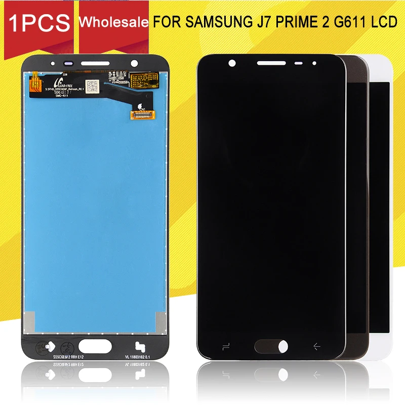 Dinamico продвижение для Samsung Galaxy G611 дисплей J7 Prime 2 Lcd с сенсорным экраном Панель