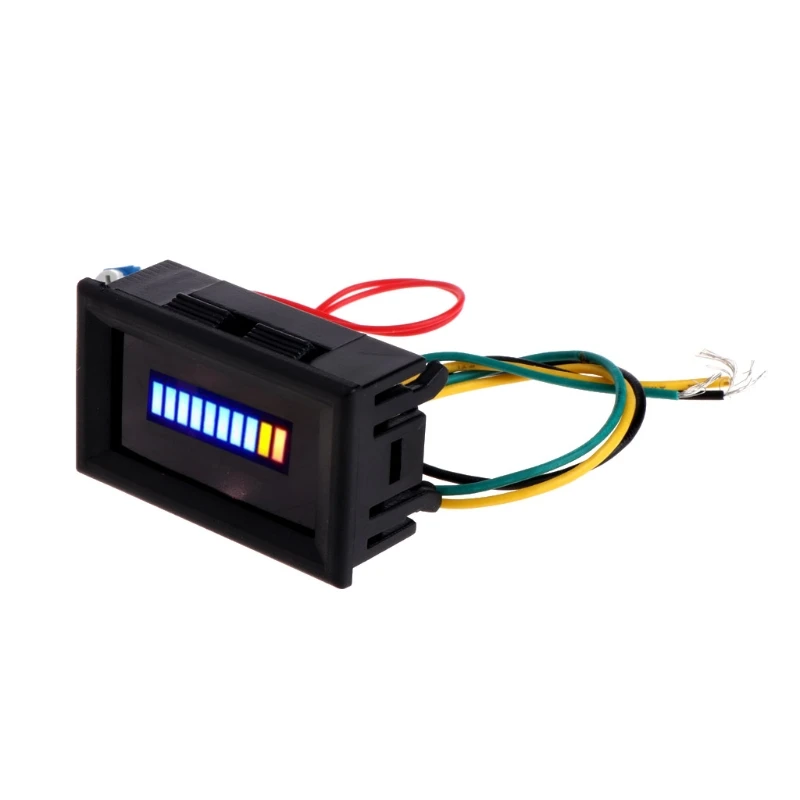12V Universal Motorcycle Car Oil scale meter LED Fuel level Gauge Indicator | Инструменты