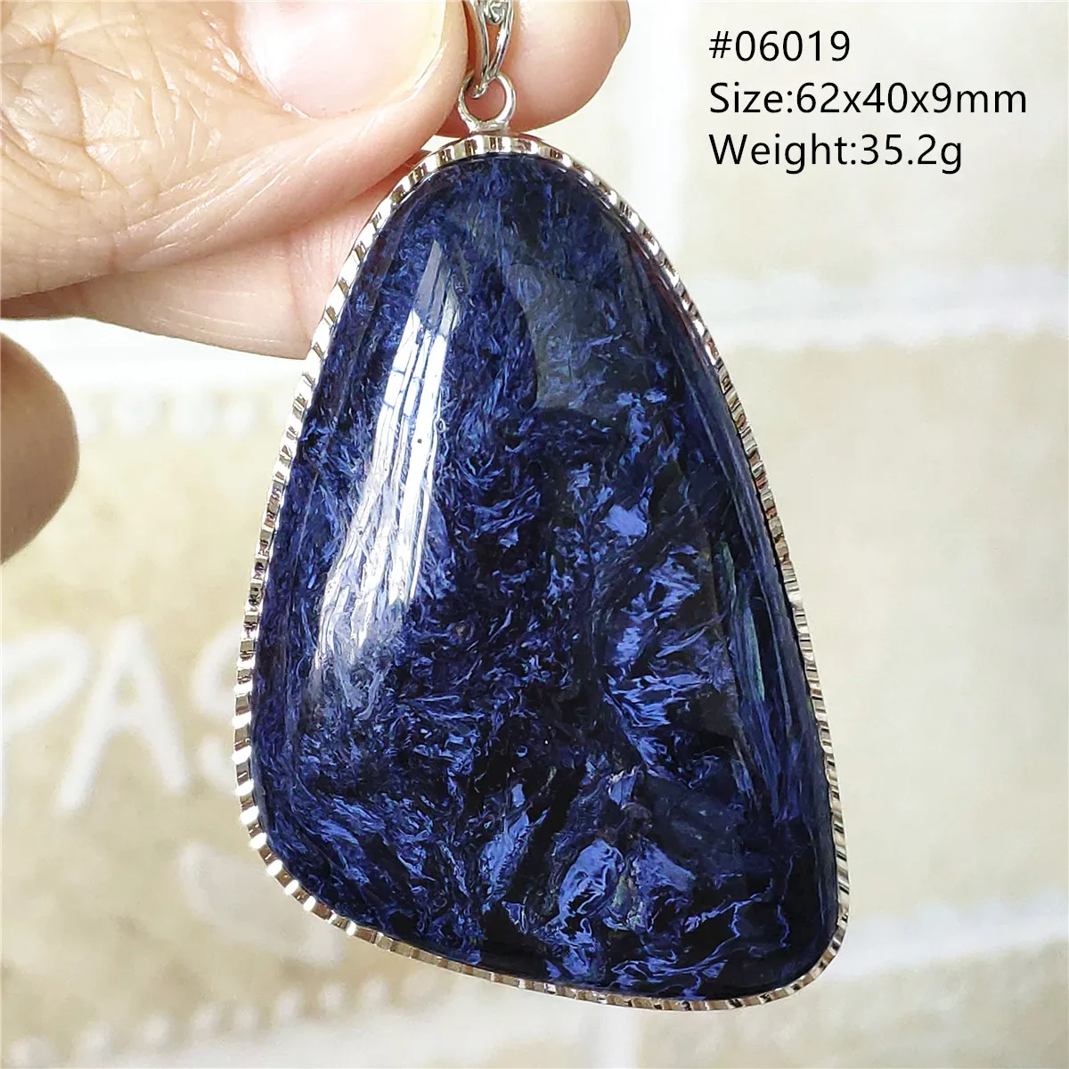 Genuine Natural Blue Pietersite Chatoyant Pendant 62x40x9mm Namibia Women Men Rare Cat Eye 925 Sterling Silver AAAAAA
Genuine Natural Blue Pietersite Chatoyant Pendant 62x40x9mm Namibia Women Men Rare Cat Eye 925 Sterling Silver AAAAAA