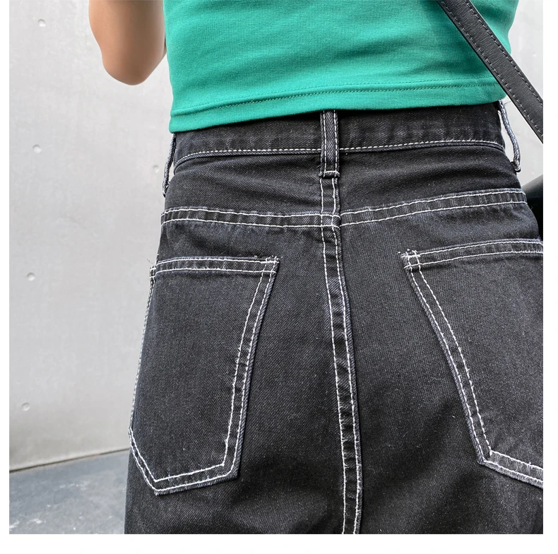 2020 Autumn Korean High Waist Women Wide-legged Denim Jeans Pants Fashion Casual Loose Female Straight Jeans Trousers Femme
2020 Autumn Korean High Waist Women Wide-legged Denim Jeans Pants Fashion Casual Loose Female Straight Jeans Trousers Femme