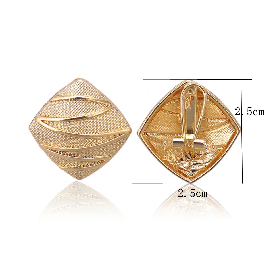 Nice Wholesale Dangle Earrings for Women Wedding Copper Gold Color Stud Earrings Party Wedding Daily Wear Jewelry Brand Earrings
Nice Wholesale Dangle Earrings for Women Wedding Copper Gold Color Stud Earrings Party Wedding Daily Wear Jewelry Brand Earrings