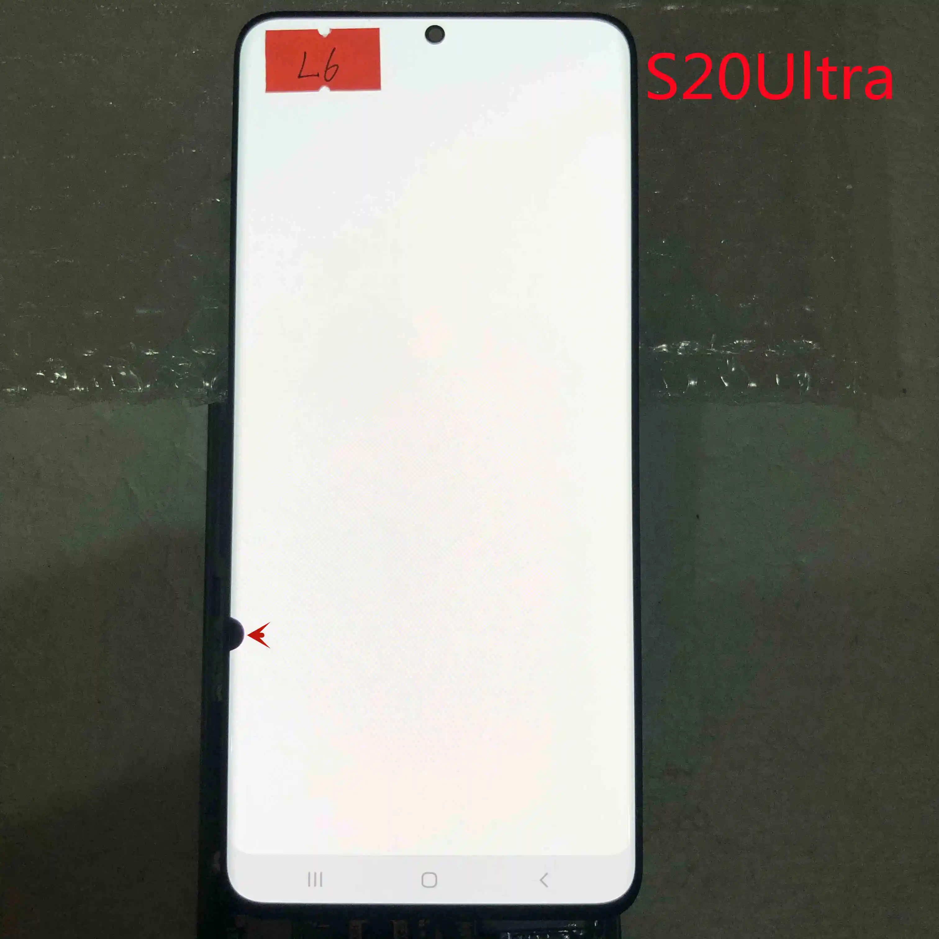 Original for Samsung Galaxy S20 Ultra LCD G988, G988F, G988B/DS, with frame display touch screen digitizer with black dots
Original for Samsung Galaxy S20 Ultra LCD G988, G988F, G988B/DS, with frame display touch screen digitizer with black dots
