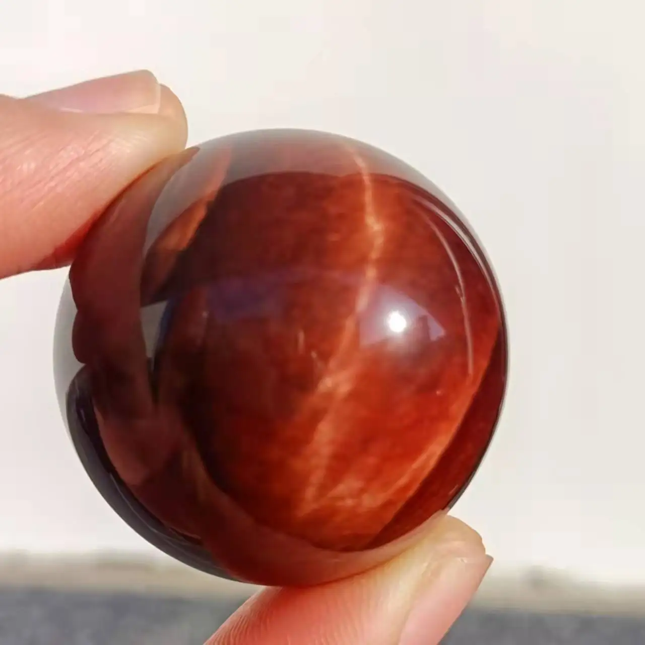Rare Natural Red Tiger Eye Sphere Energy Healing Stone Mineral Ore Home Office Accessories
Rare Natural Red Tiger Eye Sphere Energy Healing Stone Mineral Ore Home Office Accessories