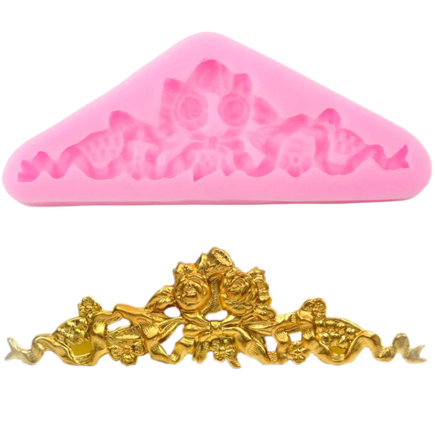 Baroque Scroll Relief Silicone Mold Cupcake Topper Fondant DIY Party Cake Decorating Tools Candy Chocolate Gumpaste Moulds
Baroque Scroll Relief Silicone Mold Cupcake Topper Fondant DIY Party Cake Decorating Tools Candy Chocolate Gumpaste Moulds