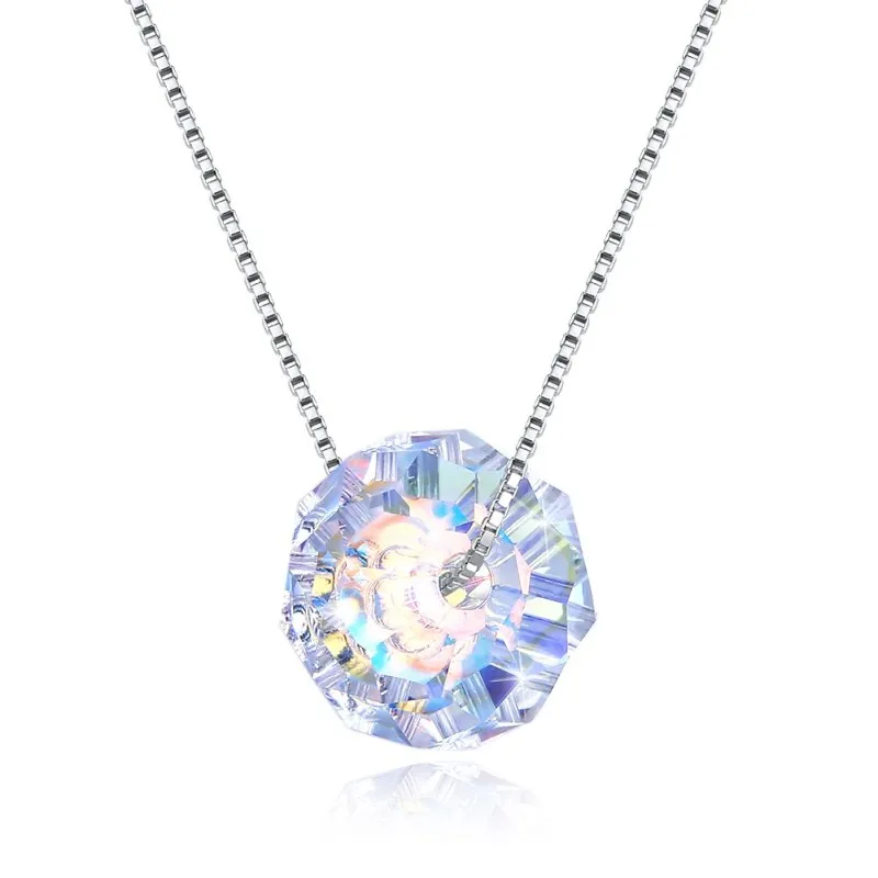 High Quality Luxury Crystal Pendants Necklaces For Women Jewelry Accessories Female Fashion Silver Color Pendants
High Quality Luxury Crystal Pendants Necklaces For Women Jewelry Accessories Female Fashion Silver Color Pendants