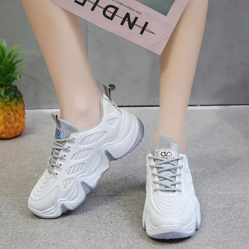 Brand Design Sneaker PU Mesh Lining Outdoor Walking Shoes Nice Leather Grey Pink Fashion Trend Hot Female Shoe
Brand Design Sneaker PU Mesh Lining Outdoor Walking Shoes Nice Leather Grey Pink Fashion Trend Hot Female Shoe