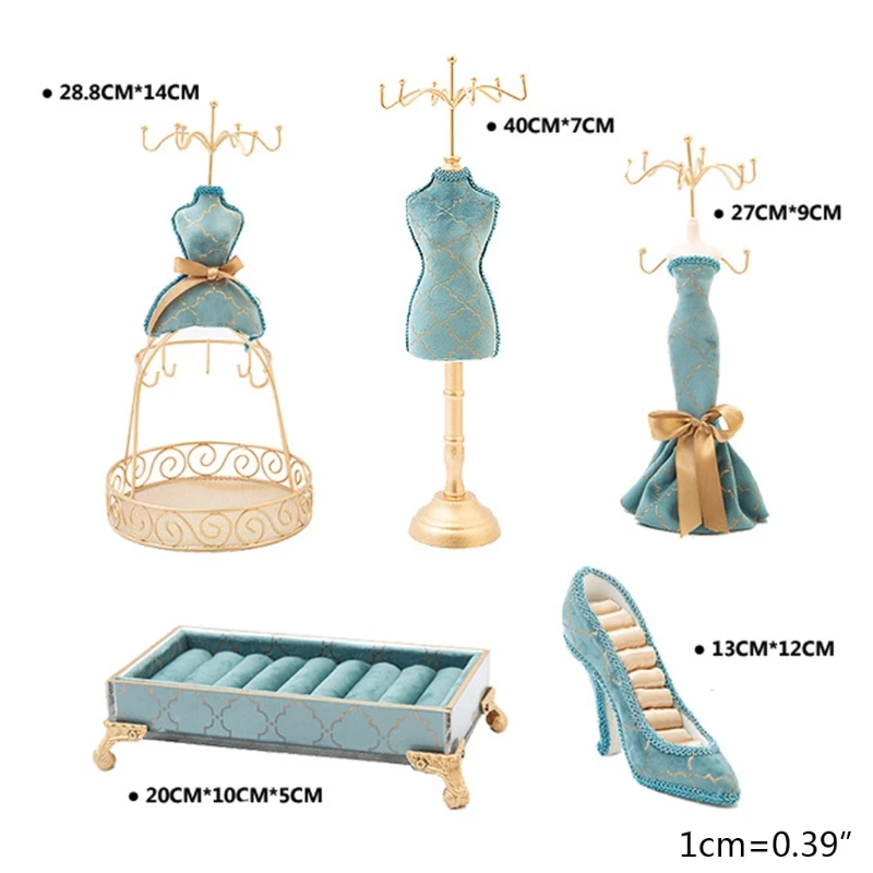 Jewellery Displays Stand Earrings Ring Model Dress High-Heeled Shoes Jewellery Rack Jewellery Holder Stand Display XXFD
Jewellery Displays Stand Earrings Ring Model Dress High-Heeled Shoes Jewellery Rack Jewellery Holder Stand Display XXFD