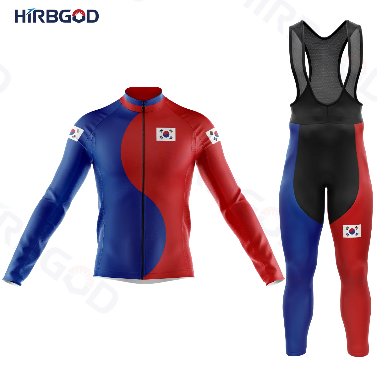 HIRBGOD 2022 Korean Flag Men's Cycling Sets White Cycling Equipment Outdoors Autumn Ployester Material Customized Long Pants
HIRBGOD 2022 Korean Flag Men's Cycling Sets White Cycling Equipment Outdoors Autumn Ployester Material Customized Long Pants
