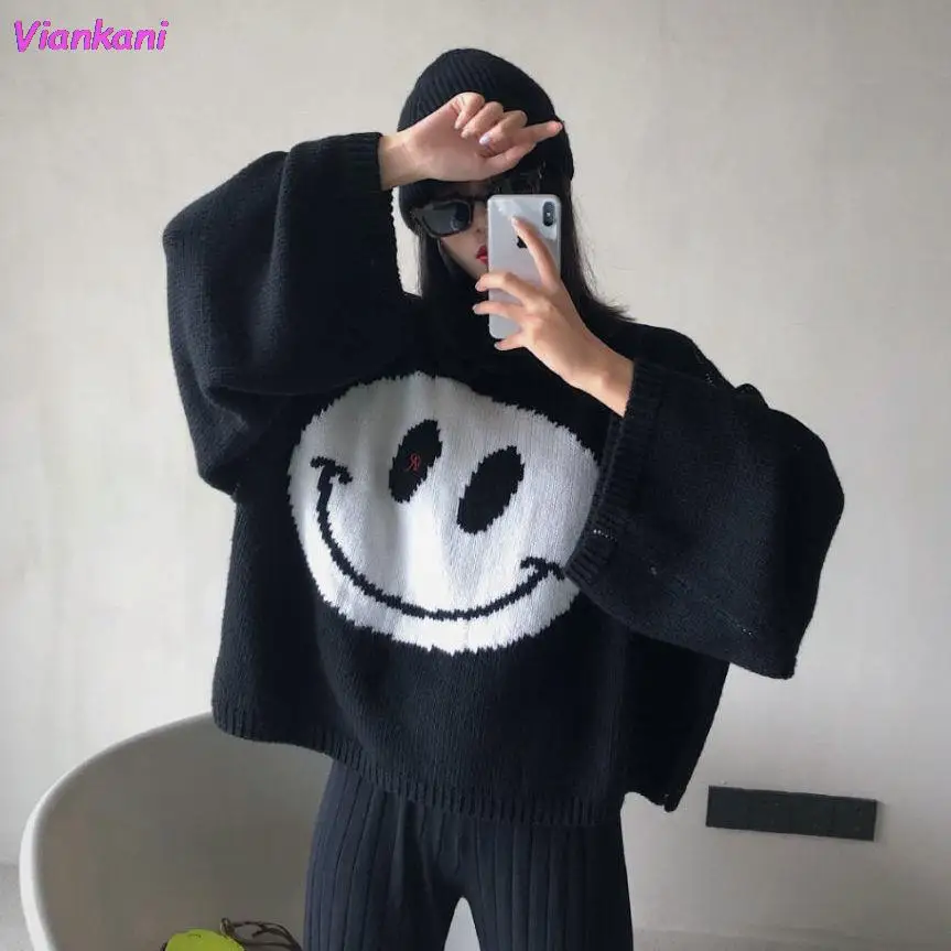 Cute Casual Loose Sweater Female 2022 Korean Harajuku Women's Sweaters Lady Japanese Kawaii High Street Ulzzang Fashion Clothing
Cute Casual Loose Sweater Female 2022 Korean Harajuku Women's Sweaters Lady Japanese Kawaii High Street Ulzzang Fashion Clothing