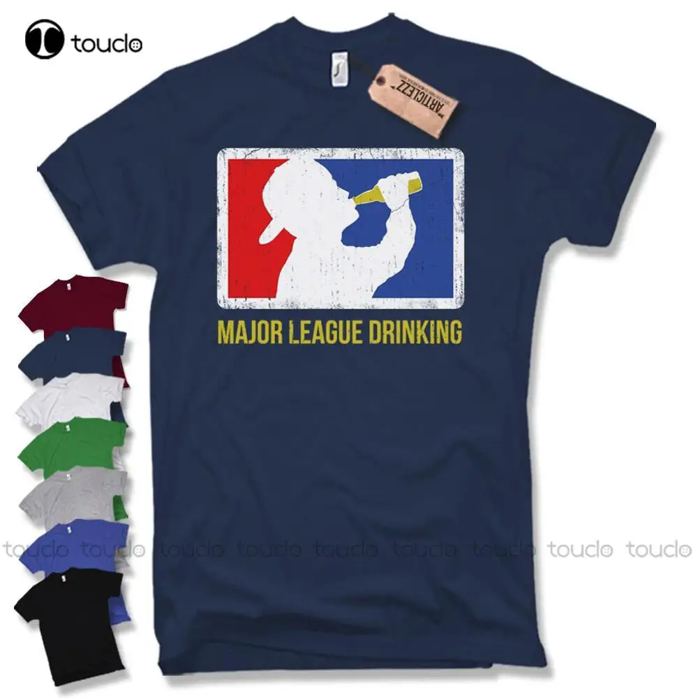 Major League Drinking T-Shirt Fun Party Lustig Beer Funshirt Alkohol Summer Brand Clothing 100% Cartoon T Shirt Men T Shirt
Major League Drinking T-Shirt Fun Party Lustig Beer Funshirt Alkohol Summer Brand Clothing 100% Cartoon T Shirt Men T Shirt