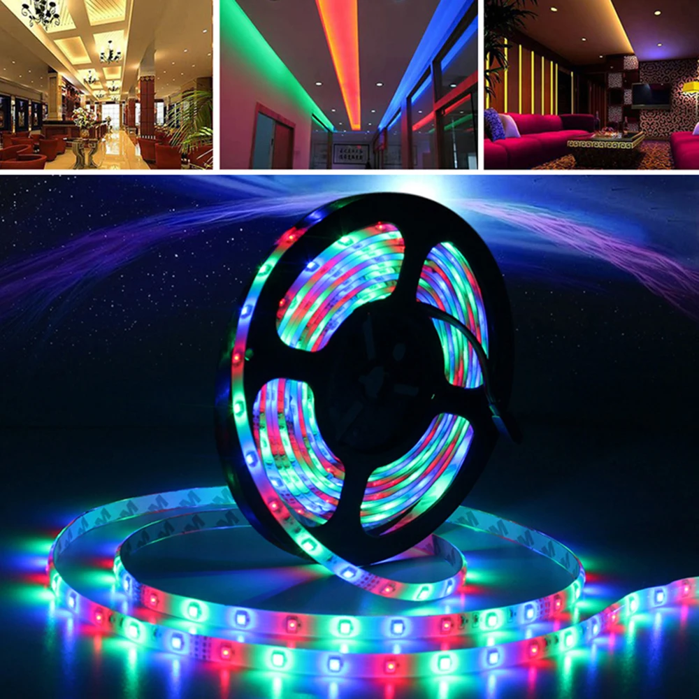 3528 Waterproof LED Strip Lights 16.4 FT 300LEDs DC12V for Hotel Club Stairs Automobile & Airplane Model Architectural Decorati
3528 Waterproof LED Strip Lights 16.4 FT 300LEDs DC12V for Hotel Club Stairs Automobile & Airplane Model Architectural Decorati